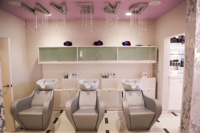 Interior aveda salons